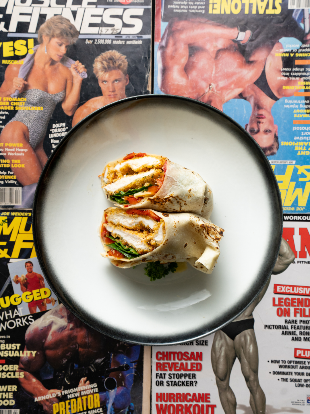The Swole Schnitzel Wrap