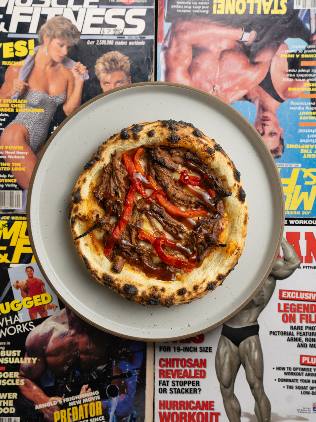 Beef'd Up Brisket Pizza