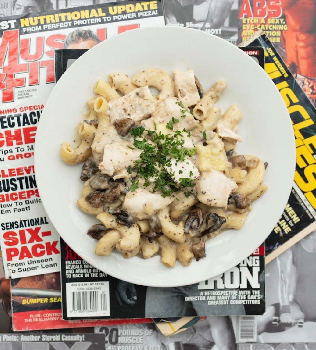 Chicken Truffle Mushroom Pasta