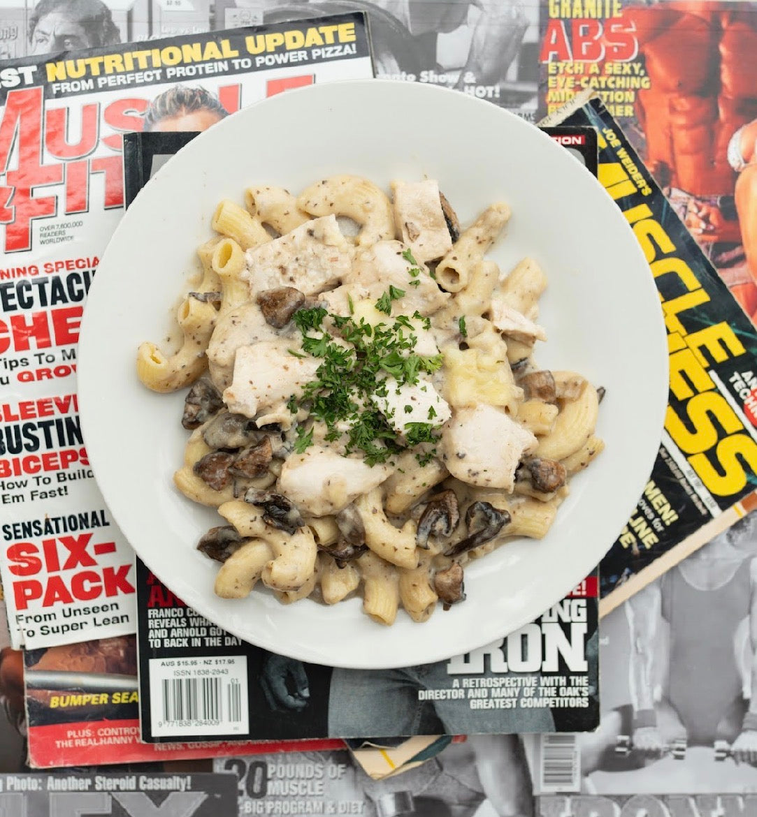 Chicken Truffle Mushroom Pasta