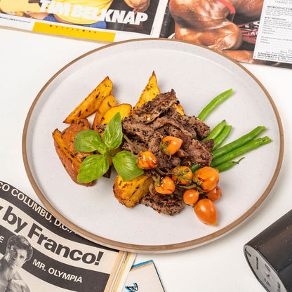 Pepper Crusted Steak