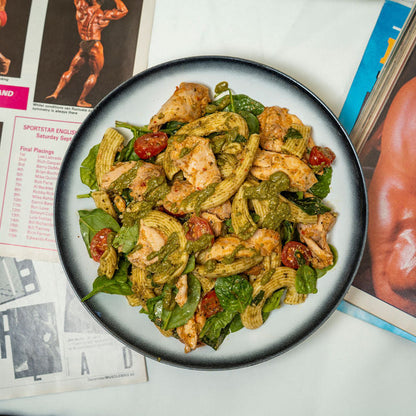 Chicken Pesto Pasta Salad