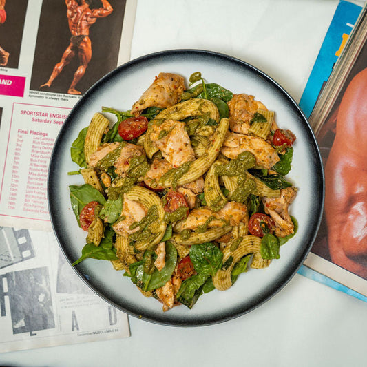 Chicken Pesto Pasta Salad