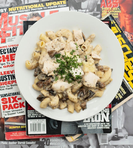Chicken Truffle Mushroom Pasta