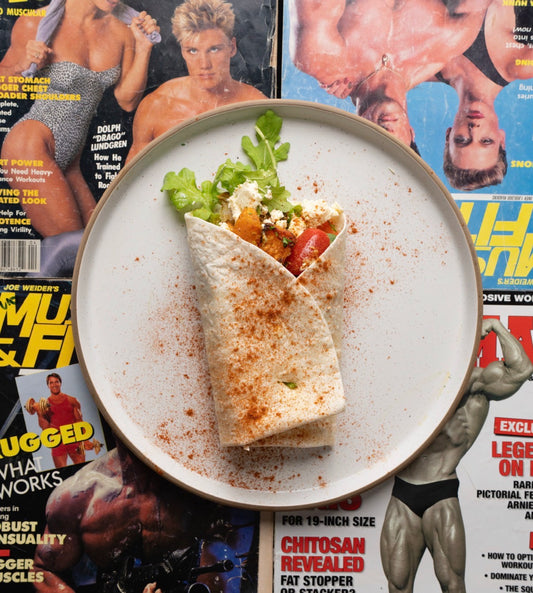 Mediterranean Chicken Wrap (Gluten Friendly)