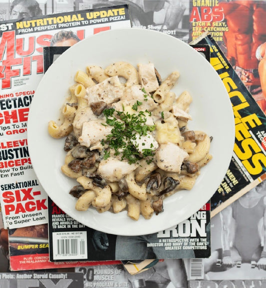 Chicken Truffle Mushroom Pasta