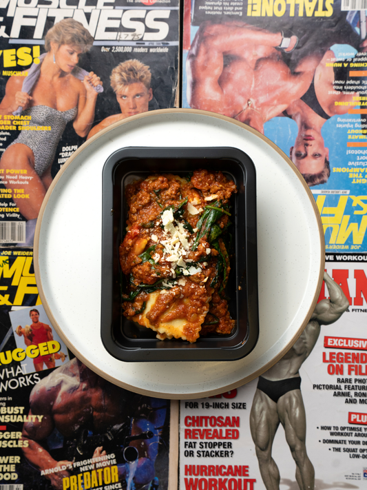 High Protein Spinach & Ricotta Ravioli