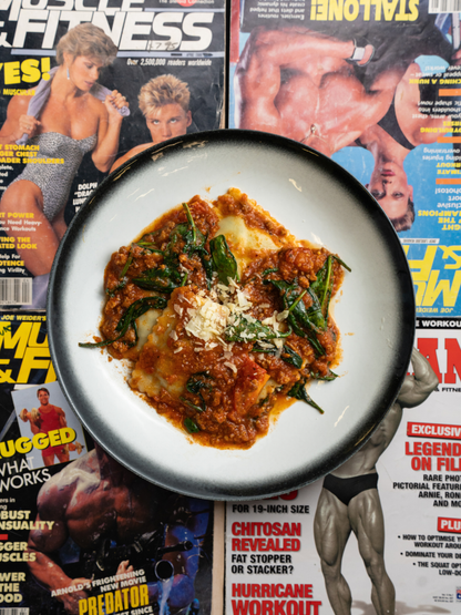 High Protein Spinach & Ricotta Ravioli